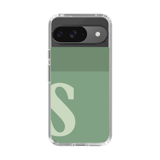 Slim Protection Case［ Original - initial two tone - S green ］