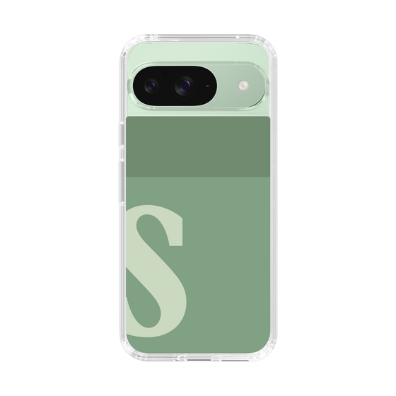 Slim Protection Case［ Original - initial two tone - S green ］