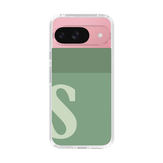 Slim Protection Case［ Original - initial two tone - S green ］