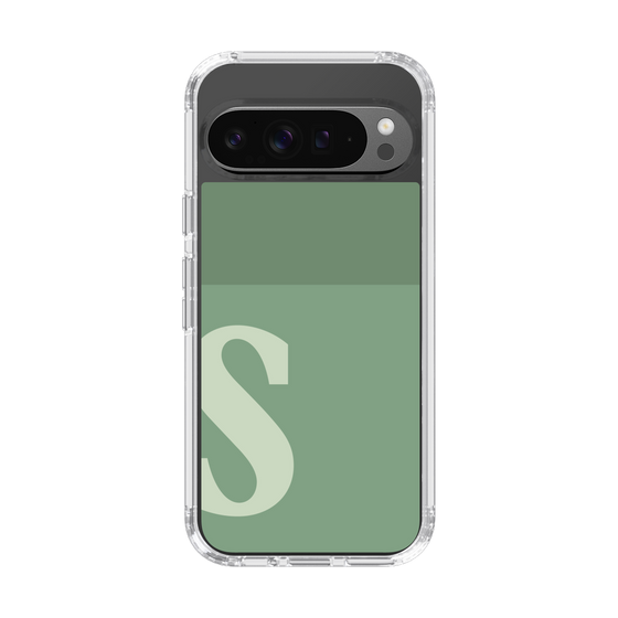 Slim Protection Case［ Original - initial two tone - S green ］