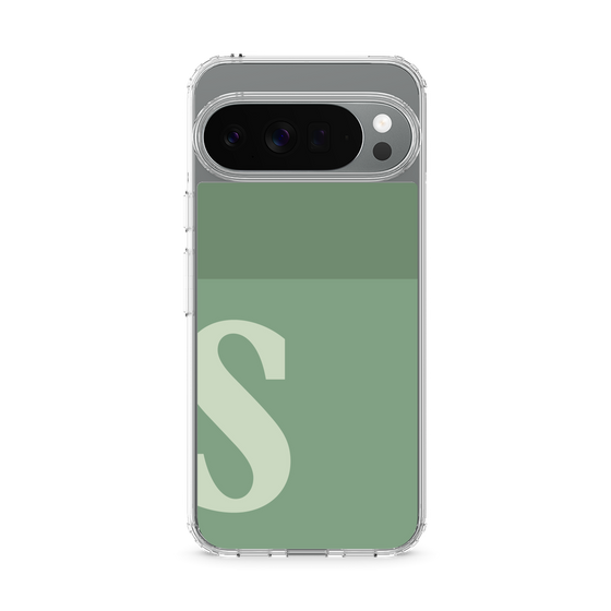 Slim Protection Case［ Original - initial two tone - S green ］