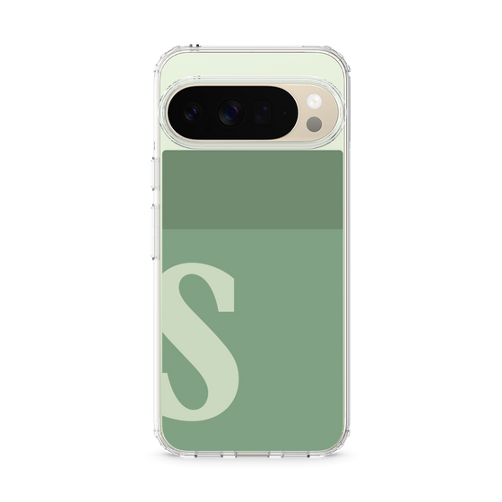Slim Protection Case［ Original - initial two tone - S green ］