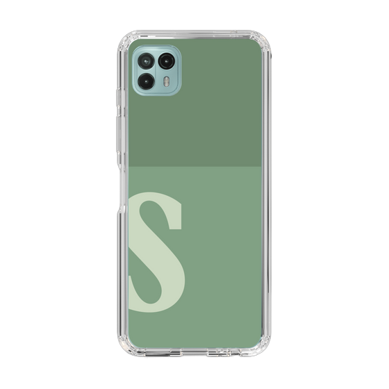 Slim Protection Case［ Original - initial two tone - S green ］