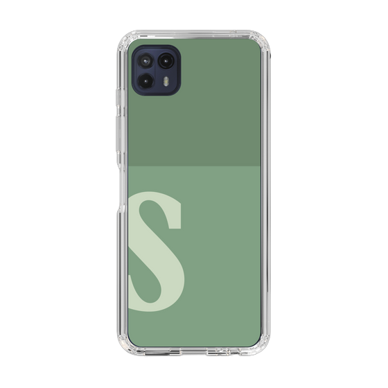 Slim Protection Case［ Original - initial two tone - S green ］