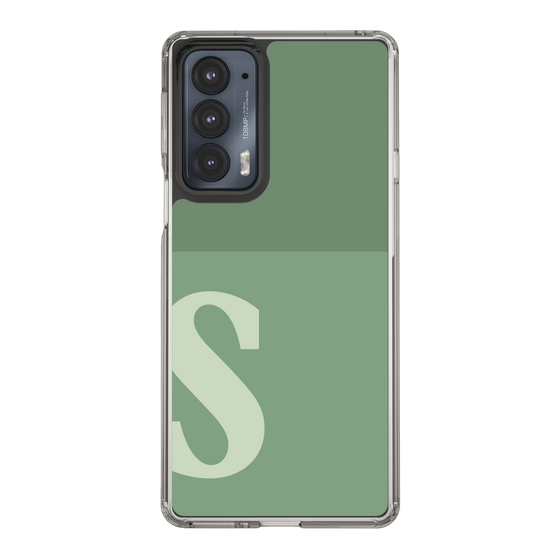 Slim Protection Case［ Original - initial two tone - S green ］