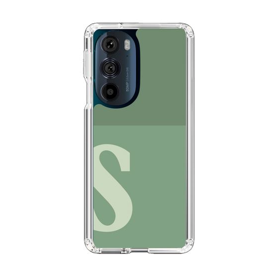 Slim Protection Case［ Original - initial two tone - S green ］