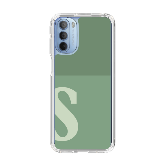 Slim Protection Case［ Original - initial two tone - S green ］