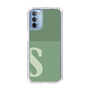 Slim Protection Case［ Original - initial two tone - S green ］
