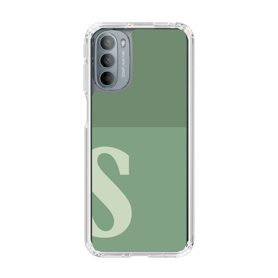 Slim Protection Case［ Original - initial two tone - S green ］