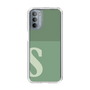 Slim Protection Case［ Original - initial two tone - S green ］