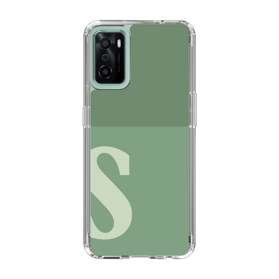 Slim Protection Case［ Original - initial two tone - S green ］