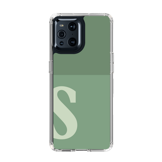 Slim Protection Case［ Original - initial two tone - S green ］