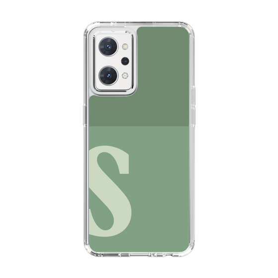 Slim Protection Case［ Original - initial two tone - S green ］