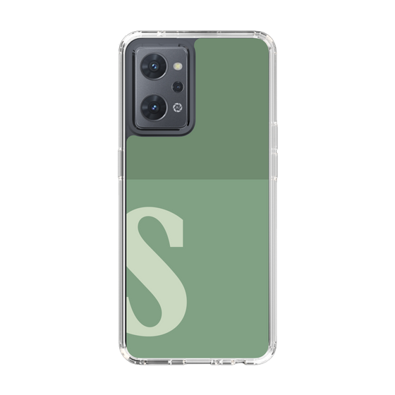 Slim Protection Case［ Original - initial two tone - S green ］
