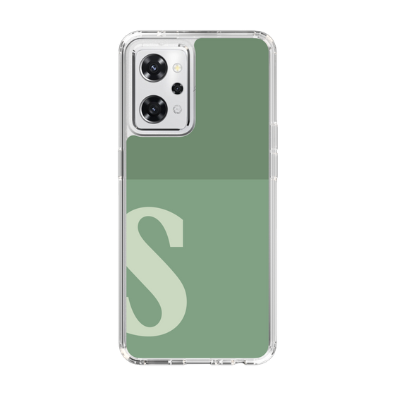 Slim Protection Case［ オリジナル - initial two tone - S green ］