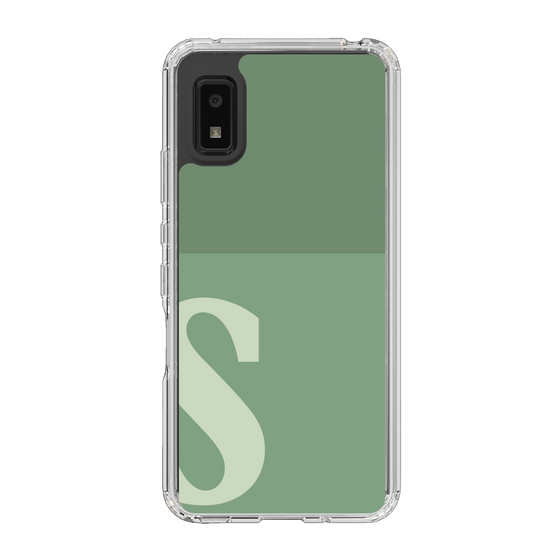 Slim Protection Case［ Original - initial two tone - S green ］