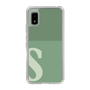 Slim Protection Case［ Original - initial two tone - S green ］