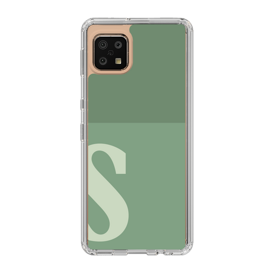 Slim Protection Case［ Original - initial two tone - S green ］