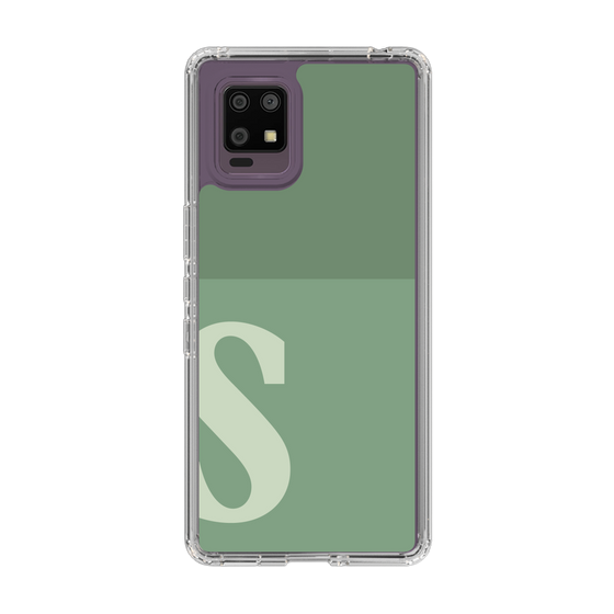 Slim Protection Case［ Original - initial two tone - S green ］