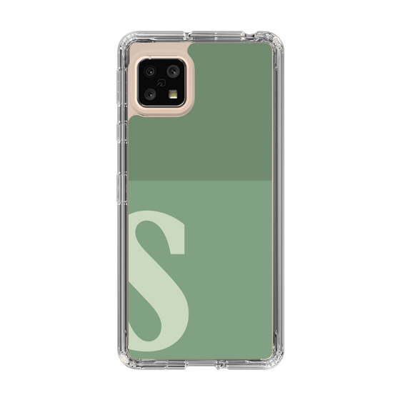 Slim Protection Case［ Original - initial two tone - S green ］