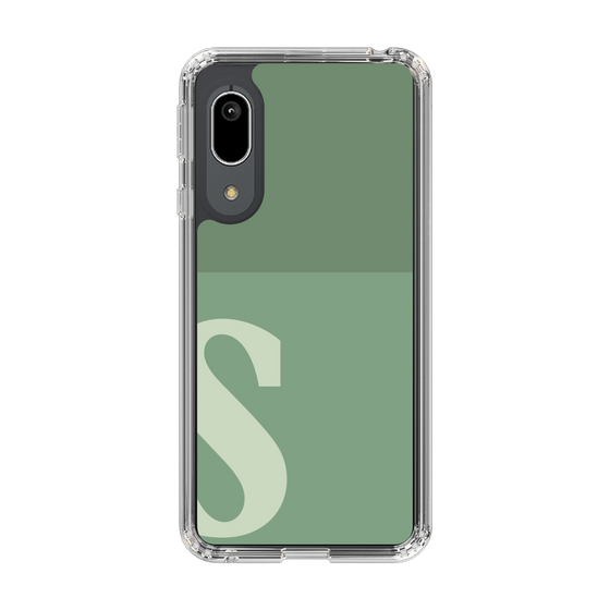 Slim Protection Case［ Original - initial two tone - S green ］