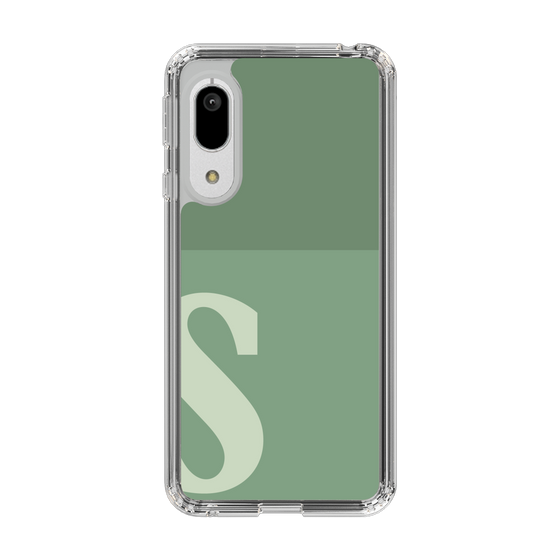 Slim Protection Case［ Original - initial two tone - S green ］