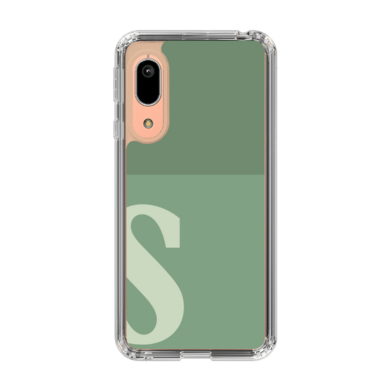 Slim Protection Case［ Original - initial two tone - S green ］