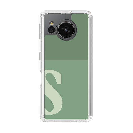 Slim Protection Case［ Original - initial two tone - S green ］