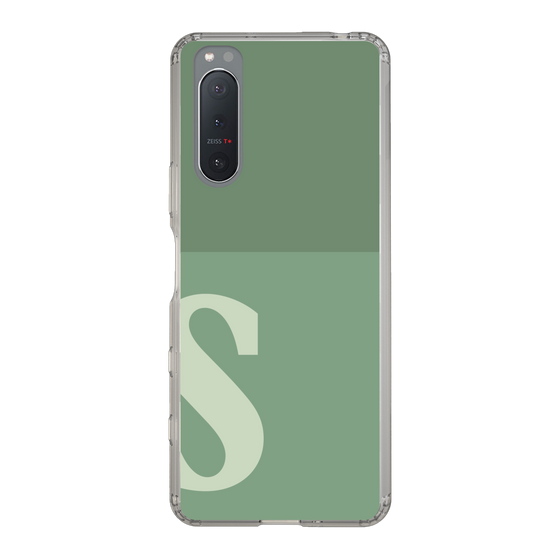 Slim Protection Case［ Original - initial two tone - S green ］