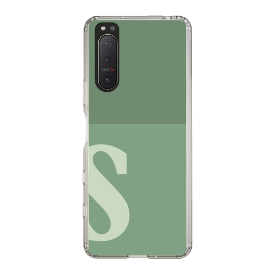 Slim Protection Case［ Original - initial two tone - S green ］