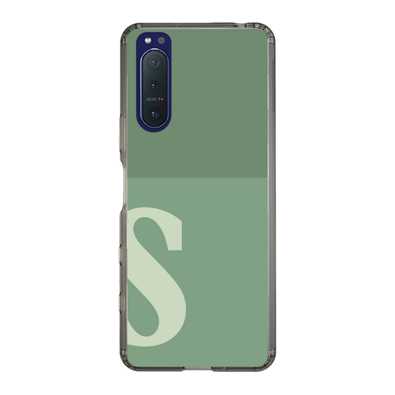 Slim Protection Case［ Original - initial two tone - S green ］