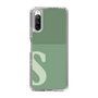 Slim Protection Case［ Original - initial two tone - S green ］