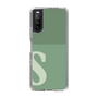 Slim Protection Case［ Original - initial two tone - S green ］