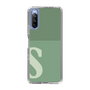 Slim Protection Case［ Original - initial two tone - S green ］
