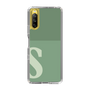 Slim Protection Case［ Original - initial two tone - S green ］
