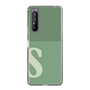 Slim Protection Case［ Original - initial two tone - S green ］
