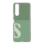 Slim Protection Case［ Original - initial two tone - S green ］