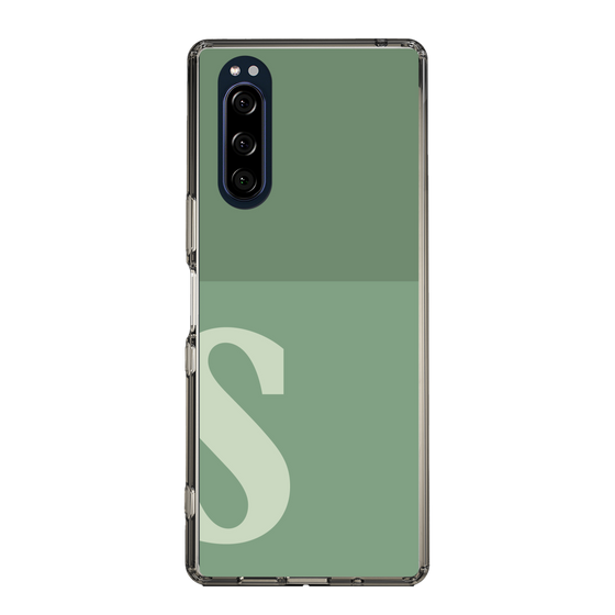 Slim Protection Case［ Original - initial two tone - S green ］