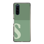 Slim Protection Case［ Original - initial two tone - S green ］