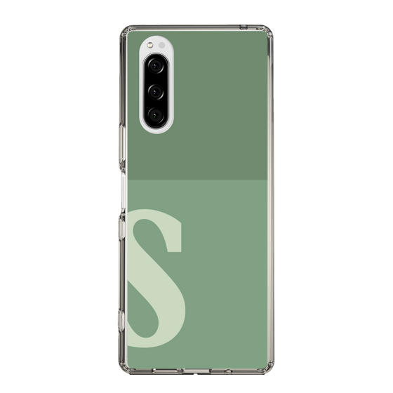 Slim Protection Case［ Original - initial two tone - S green ］