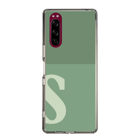 Slim Protection Case［ Original - initial two tone - S green ］