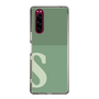 Slim Protection Case［ Original - initial two tone - S green ］