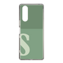 Slim Protection Case［ Original - initial two tone - S green ］