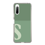 Slim Protection Case［ Original - initial two tone - S green ］