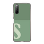 Slim Protection Case［ Original - initial two tone - S green ］