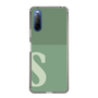 Slim Protection Case［ Original - initial two tone - S green ］
