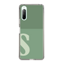 Slim Protection Case［ Original - initial two tone - S green ］