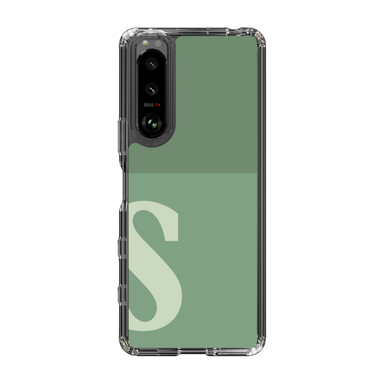 Slim Protection Case［ Original - initial two tone - S green ］