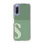 Slim Protection Case［ Original - initial two tone - S green ］