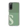 Slim Protection Case［ Original - initial two tone - S green ］
